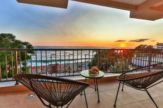 Отель Sunset hotel & beach Добра-Вода Двухместный номер с 1 кроватью и балконом, вид на море-39
